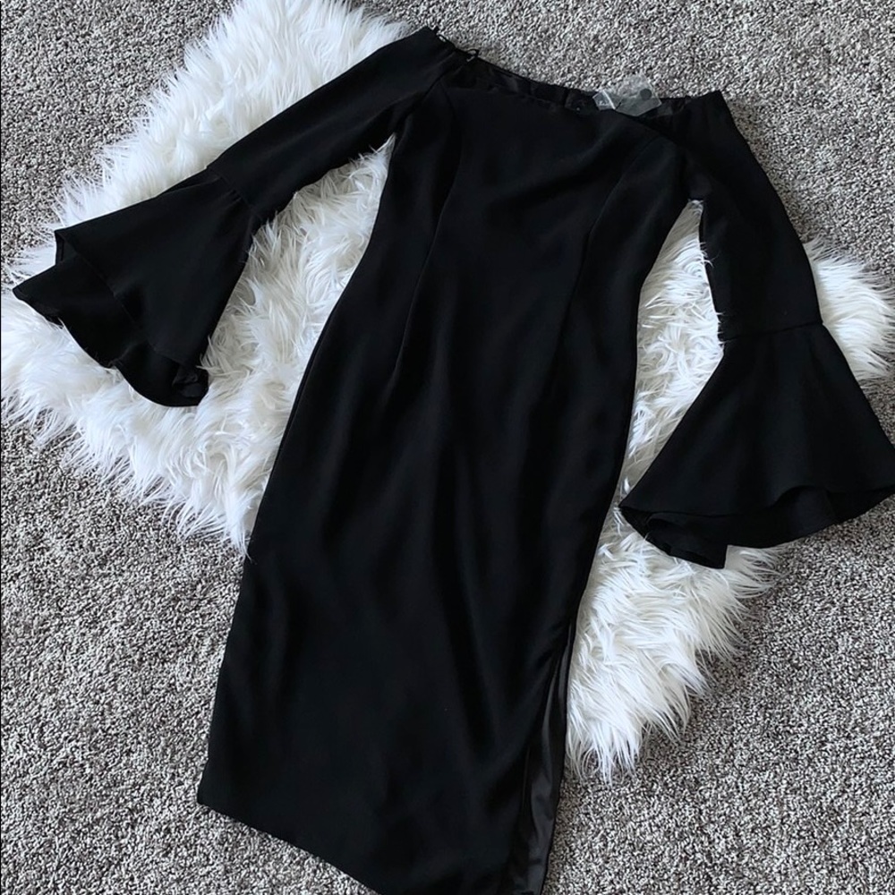 Bardot Black Dress